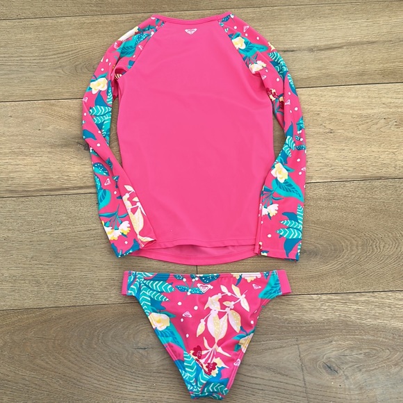 Girls Roxy Swim Set - Picture 2 of 2